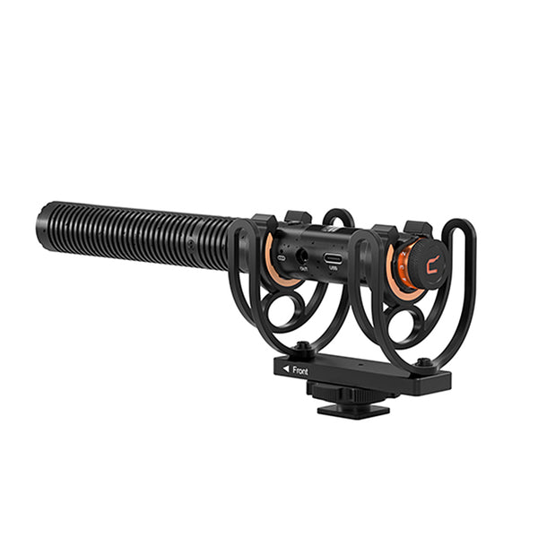 Mini On-Camera Directional Shotgun Mic (Black) (CoMica)