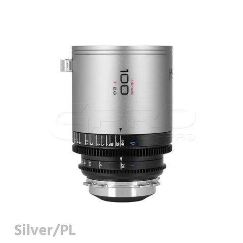 BLAZAR Remus 1.5X 100mm T2.8 Anamorphic Full Frame Lens (Silver)