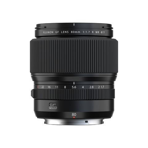 FUJIFILM GF 80mm f/1.7 R WR Lens (FUJIFILM G)