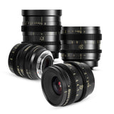 Thypoch Simera-C Full-frame cine 4-lens kit 28/35/50/75mm T1.5(E Mount)