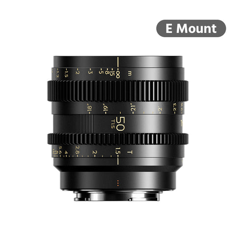 Thypoch Simera-C 50mm T1.5 FF Prime Cine Lens (E Mount)