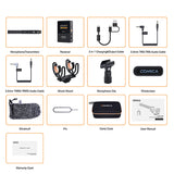 Comica VM30 2.4G Super Cardioid Condenser Wireless Shotgun Microphone