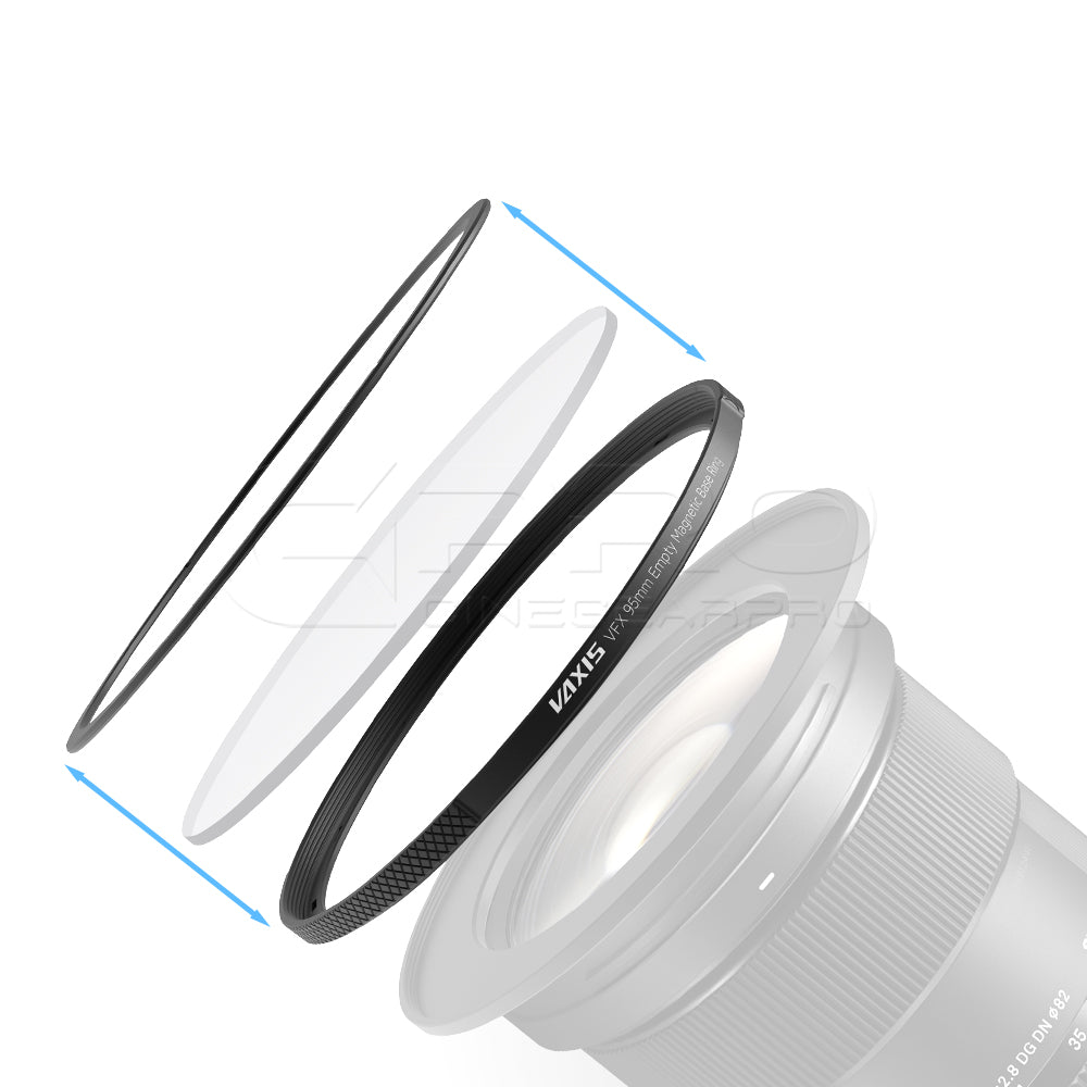 VAXIS VFX 95mm Magnetic Filter Adapter Ring