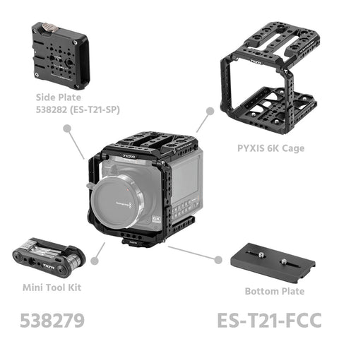 TILTA ES-T21 Cage System For Blackmagic Design PYXIS 6K