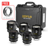 DZOFILM ARLES Super Speed 5-Lens Bundle Set B Vista Vision cinema prime lens PL&EF Mount