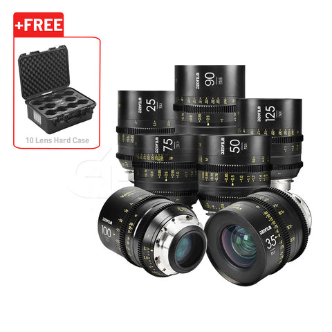 DZOFILM VESPID Prime Full Frame Cinema 7 Lens Set PL&EF interchangeable Mount