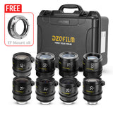 DZOFILM ARLES Super Speed 8-Lens Bundle Set B Vista Vision Cinema Prime Lens PL&EF Mount