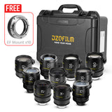 DZOFILM ARLES Super Speed 10-Lens Bundle Vista Vision cinema prime lens PL&EF Mount