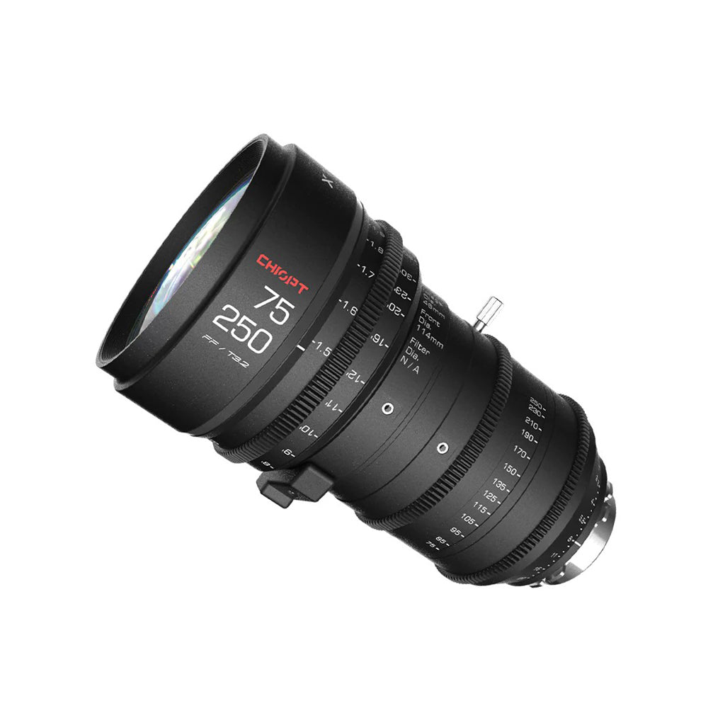 CHIOPT Xtreme 75-250MM T3.2 Compact zoom Full Frame Cine Lens