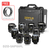 DZOFILM ARLES Super Speed 10-Lens Bundle Vista Vision cinema prime lens PL&EF Mount