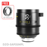 DZOFILM ARLES 35mm T1.4 Super Speed Vista Vision cinema prime lens PL&EF Mount
