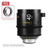 DZOFILM ARLES 40mm T1.4 Super Speed Vista Vision cinema prime lens PL&EF Mount