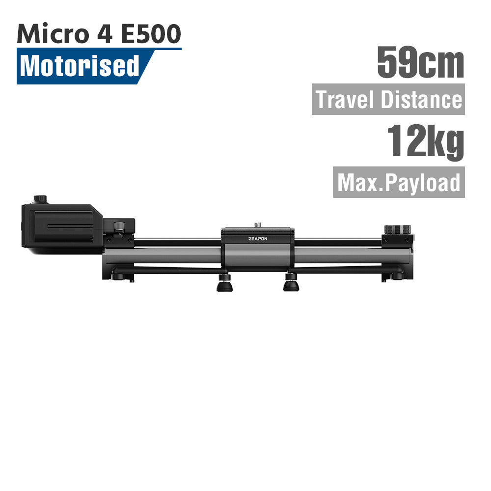 ZEAPON Micro4 E500 Motorized Double Distance Slider