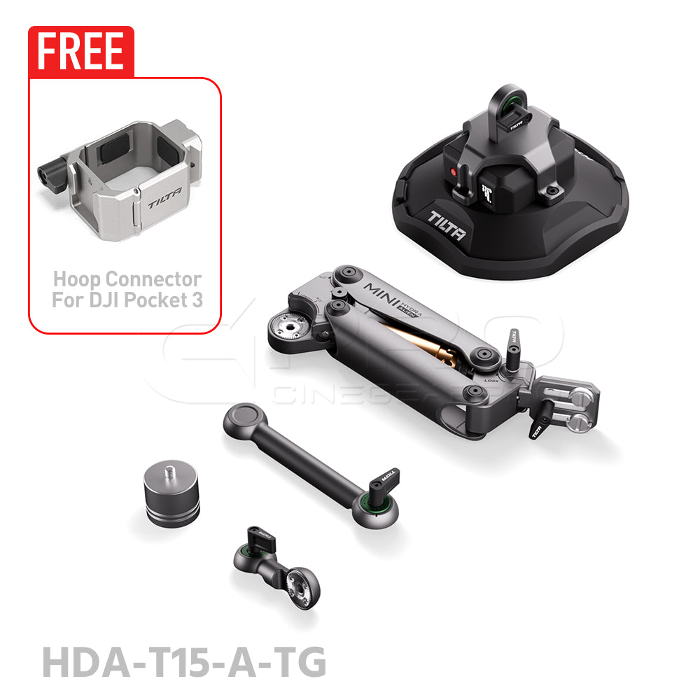 TILTA HDA-T15 Hydra Alien Mini Car Mounting System - Titanium Gray