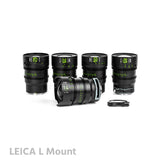 NiSi ATHENA 5-Lens Kit with Drop-In Filter Full Frame Cinema Prime Lens RF/E/L Mount