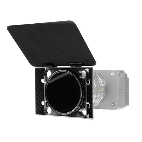 PDMOVIE MINI MATTE BOX With 3 Lens Adapter Rings