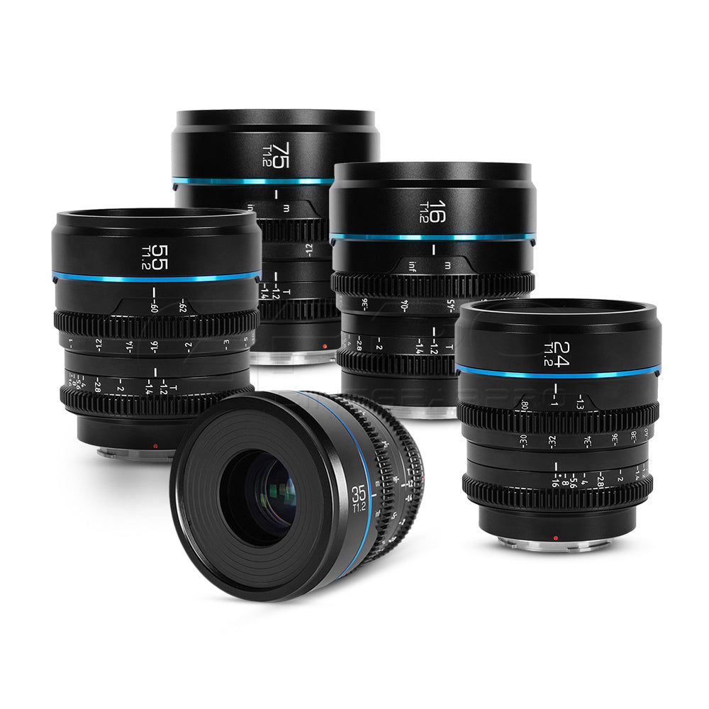 SIRUI Night Walker S35 Cine 5 Lens Set