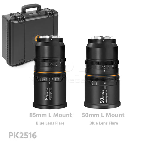 BLAZAR (Great Joy) 1.8X Anamorphic Dual Lens Bundle 35mm/50mm/85mm PL&EF/RF/L/E Mount