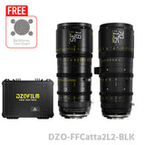 DZOFILM CATTA ZOOM FF 18-35/70-135mm T2.9 Cine 2-Lens Bundle (E/RF/L/Z/X, White/Black)