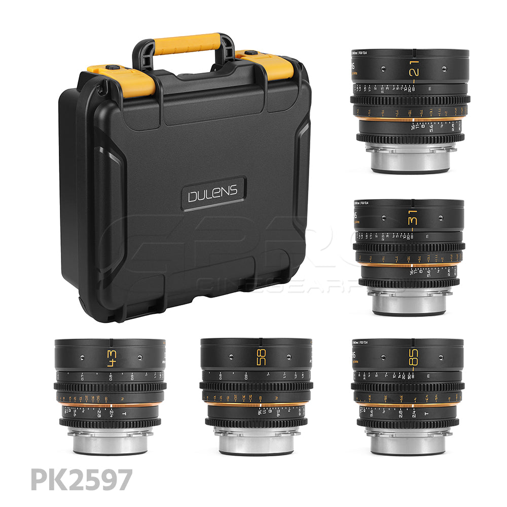 DULENS APO MINI PRIME 5-LENS SET 21mm/31mm/43mm/58mm/85mm