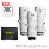 DZOFILM CATTA ZOOM FF 18-35/35-80/70-135mm T2.9 Cine 3-Lens Bundle (E/RF/L/Z/X, White/Black)