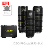 DZOFILM CATTA ZOOM FF 18-35/35-80/70-135mm T2.9 Cine 3-Lens Bundle (E/RF/L/Z/X, White/Black)