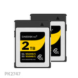 CINEDISKPRO 2TB CFexpress 2.0 Card Type B