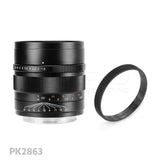 Mitakon Speedmaster 80mm f/1.6 For Fujifilm GFX & Hasselblad XCD