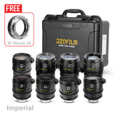 DZOFILM ARLES Super Speed 8-Lens Bundle Set B Vista Vision Cinema Prime Lens PL&EF Mount