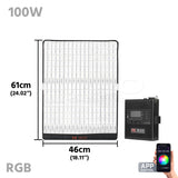 FalconEyes RX-818A 100W RGB ROLL-FLEX FLEXIBLE LED Panel Light