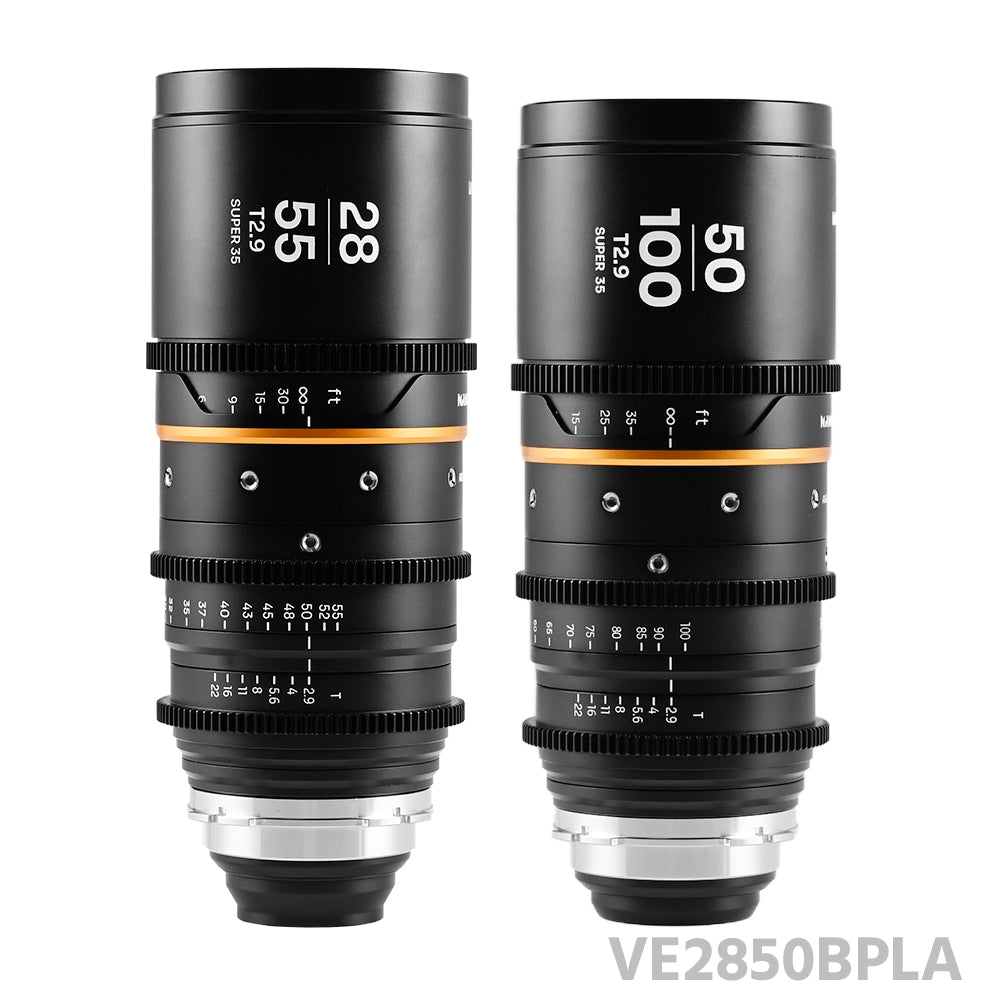 Laowa Nanomorph S35 Zoom Anamorphic Lens 2-Lens Bundle (28-55mm, 50-100mm)