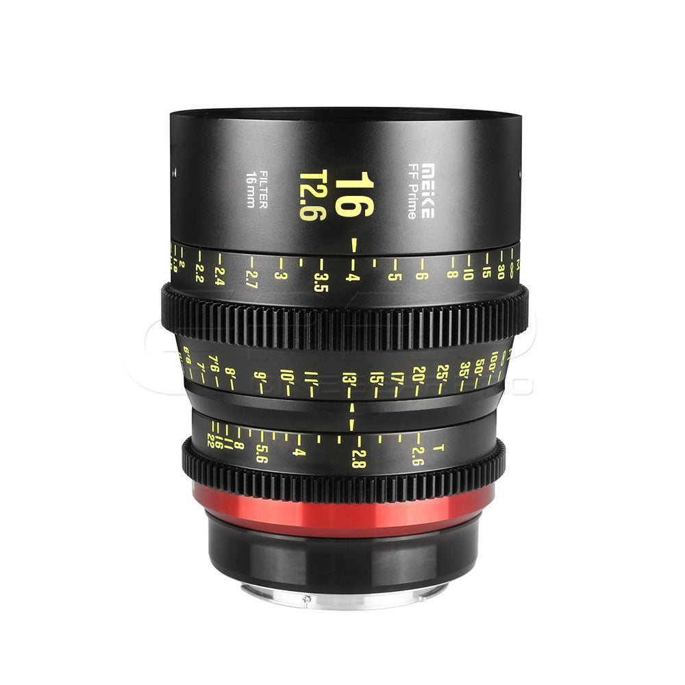 MEIKE Prime 16mm T2.5 Cine Lens for Full Frame Cinema Camera