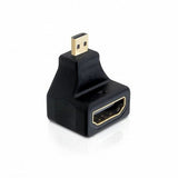 CGPro HDMI Type A Female to Micro Type D Male HDMI 90 Degree adapter 1.4 HDMI Adaptor - CINEGEARPRO