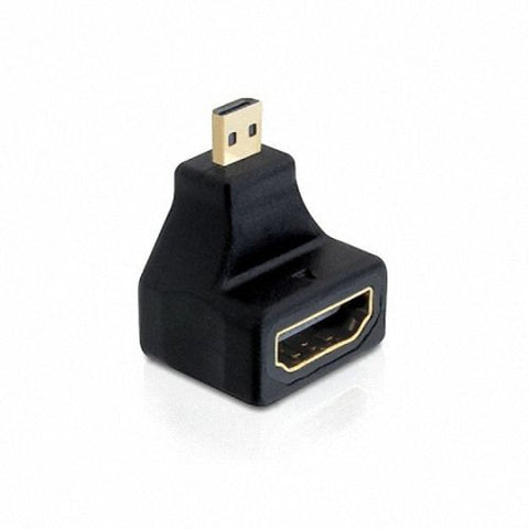 CGPro HDMI Type A Female to Micro Type D Male HDMI 90 Degree adapter 1.4