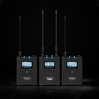 COMICA CVM WM200 PRO UHF Metal Dual channel Wireless Microphone