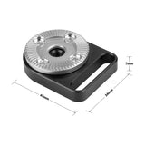 CGPro Standard M6 Female ARRI Rosette Connecting Mount Rosette Components - CINEGEARPRO