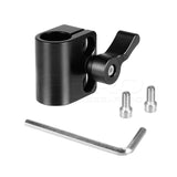 CGPro Single 15mm Rod Clamp Adapter With 1/4"-20 Mounting Screws Clamp - CINEGEARPRO