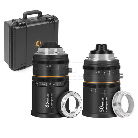 BLAZAR (Great Joy) 1.8X Anamorphic Dual Lens Bundle 35mm/50mm/85mm PL&EF/RF/L/E Mount