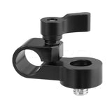 CGPro 15mm Single Rod Clamp Adapter Convert To 3/8"-16 Mounting Screw For DSLR Camera Cage Rod Support Rod Clamps - CINEGEARPRO