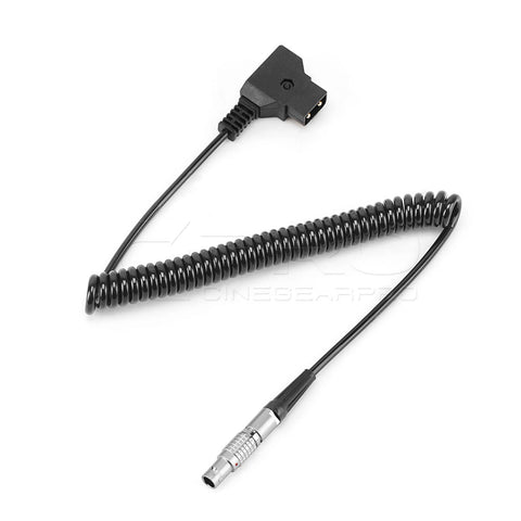 CGPro D-Tap To 2 Pin 0B male Coiled Power Cable