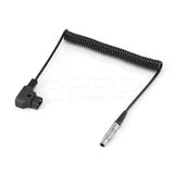 CGPro D-Tap To 2 Pin 0B male Coiled Power Cable