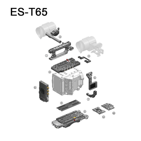 TiLTA ES-T65 Panasonic Varicam LT Rig for Panasonic Camera