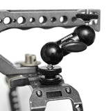 Vlogger Articulating Magic Arm with Cold Shoe Mount Double Ballheads 1/4" Screw Articulated Arms - CINEGEARPRO