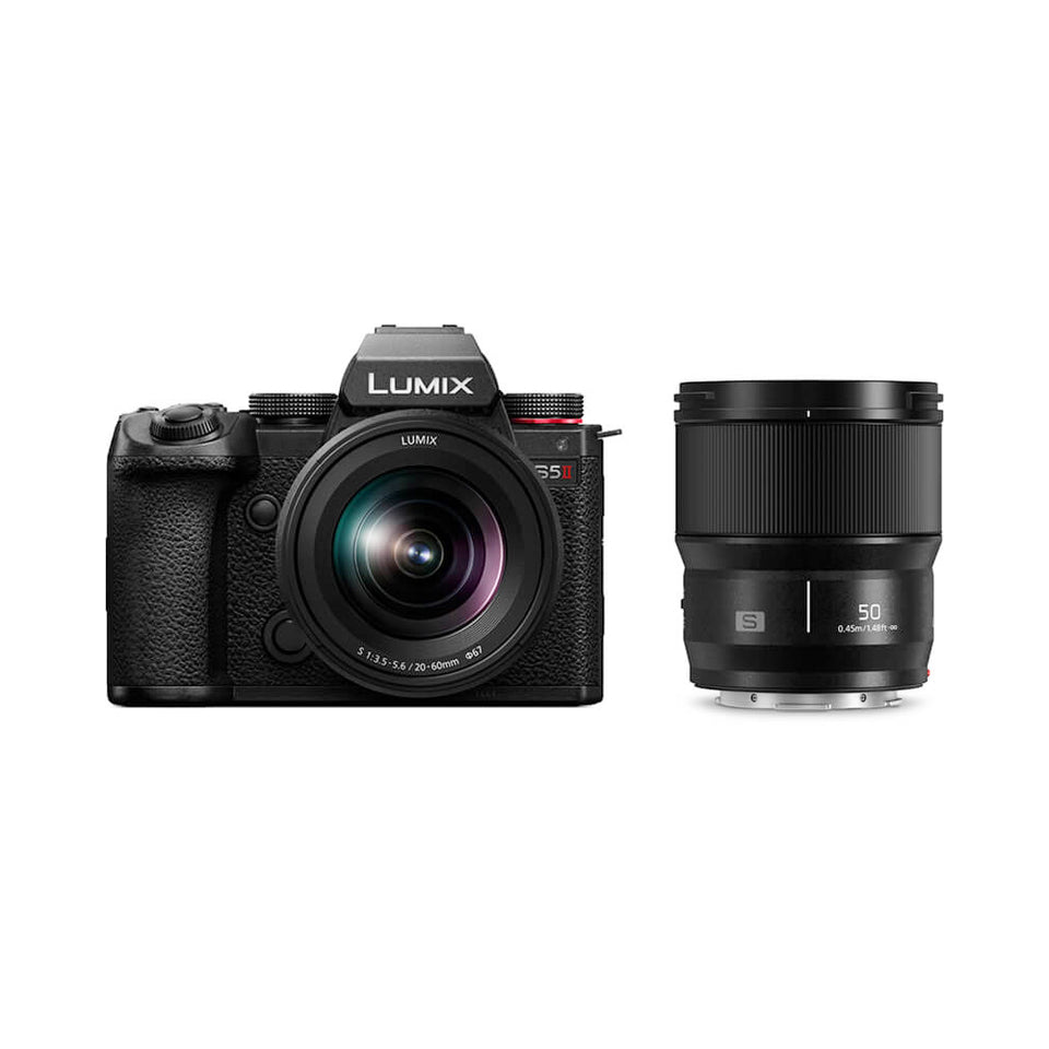 Panasonic LUMIX S5ii Camera with Lumix S 20-60mm and