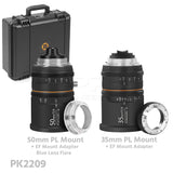 BLAZAR (Great Joy) 1.8X Anamorphic Dual Lens Bundle 35mm/50mm/85mm PL&EF/RF/L/E Mount