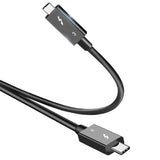 CINEDISKPRO Thunderbolt 3 Cable (40Gbps) 100W USB-C to USB-C 50cm/19.69" E-Mark Chip