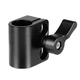 CGPro Single 15mm Rod Clamp Adapter With 1/4"-20 Mounting Screws Clamp - CINEGEARPRO