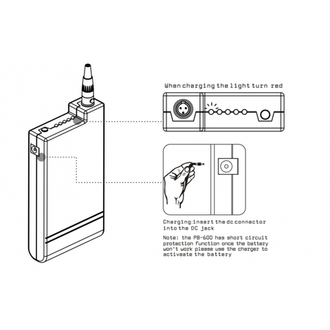 LanParte PB-600 Portable Power Kit 6000mAh Battery - CINEGEARPRO